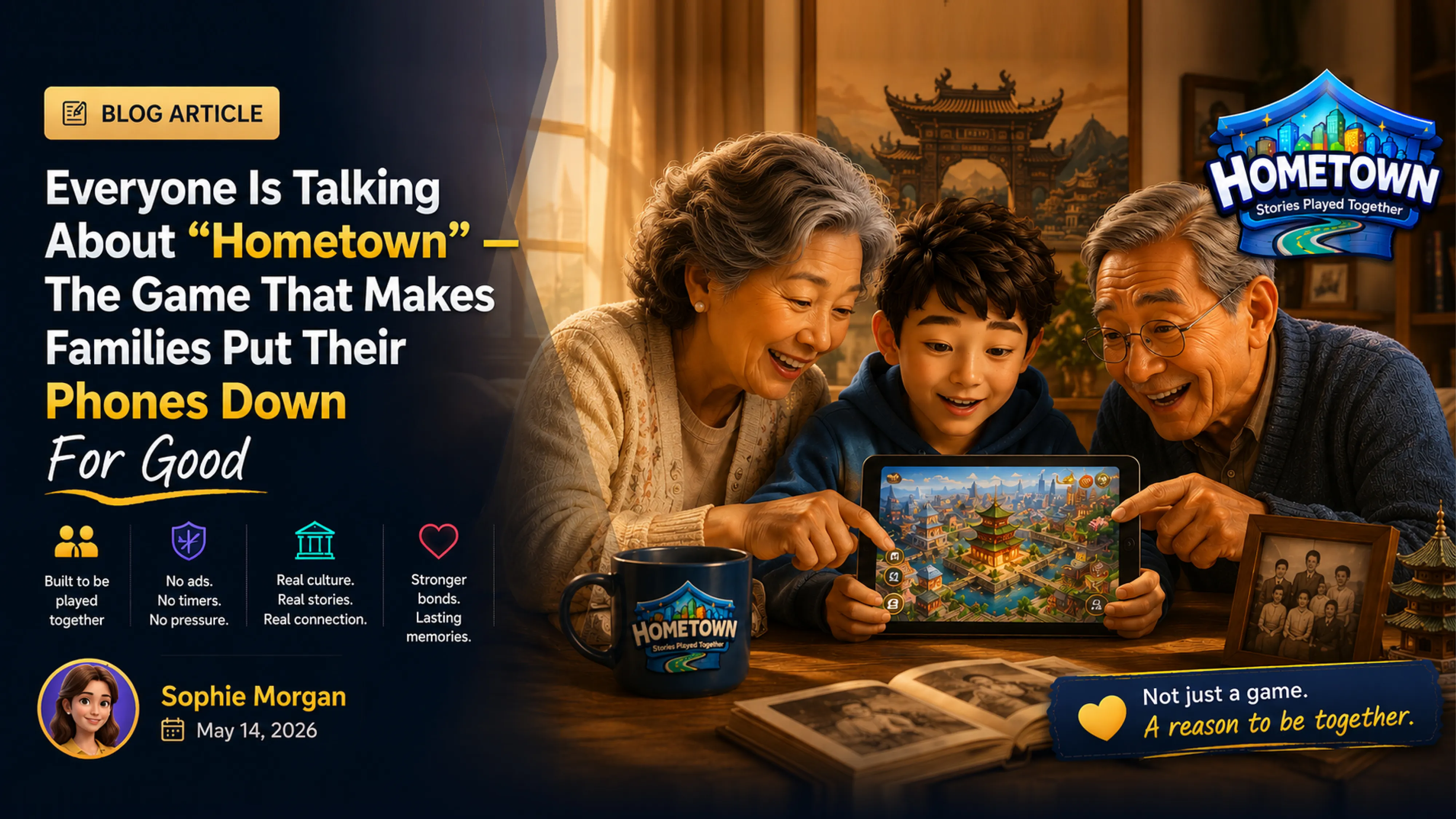 Your Kids Are on Screens. Your Parents Are Lonely. We Built a Game for Both.